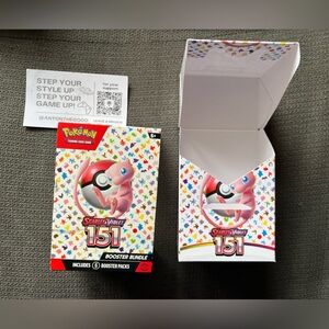 Pokemon 151 Booster Bundle Boxes Scarlet and Violet BOX ONLY *READ*